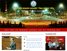 Tablet Screenshot of doanhnghiephungyen.org.vn